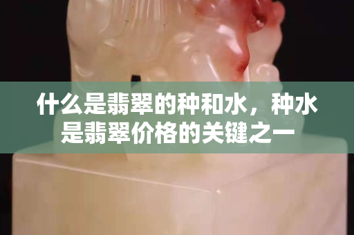 什么是翡翠的种和水，种水是翡翠价格的关键之一