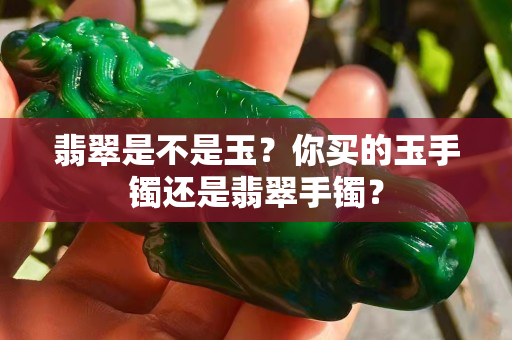 翡翠是不是玉？你买的玉手镯还是翡翠手镯？