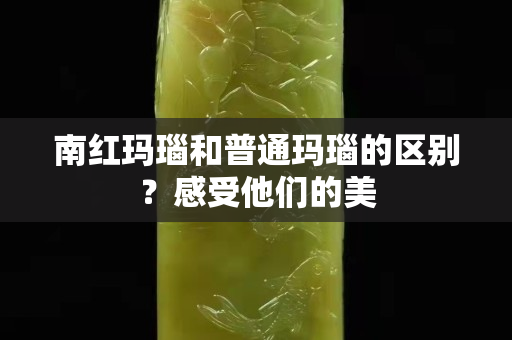 南红玛瑙和普通玛瑙的区别？感受他们的美