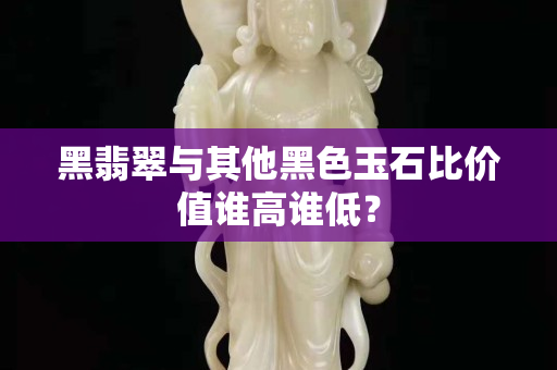 黑翡翠与其他黑色玉石比价值谁高谁低？