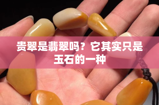 贵翠是翡翠吗？它其实只是玉石的一种