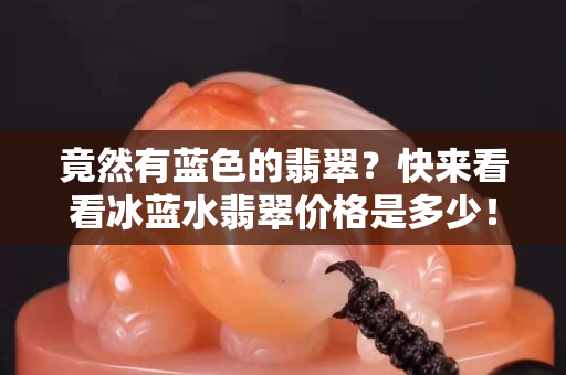 竟然有蓝色的翡翠？快来看看冰蓝水翡翠价格是多少！