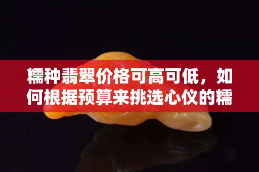 糯种翡翠价格可高可低，如何根据预算来挑选心仪的糯种翡翠？