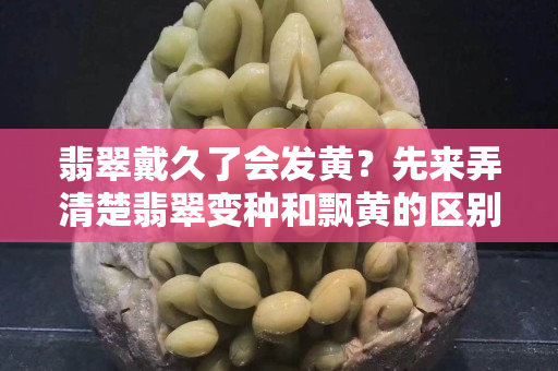 翡翠戴久了会发黄？先来弄清楚翡翠变种和飘黄的区别