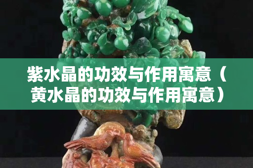 紫水晶的功效与作用寓意（黄水晶的功效与作用寓意）