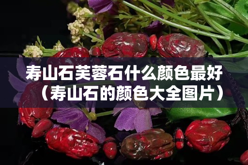 寿山石芙蓉石什么颜色最好（寿山石的颜色大全图片）