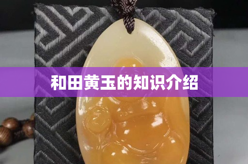 和田黄玉的知识介绍