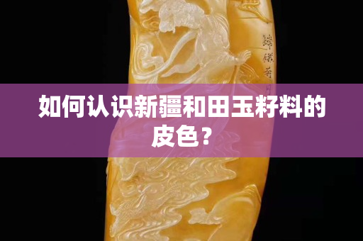 如何认识新疆和田玉籽料的皮色？