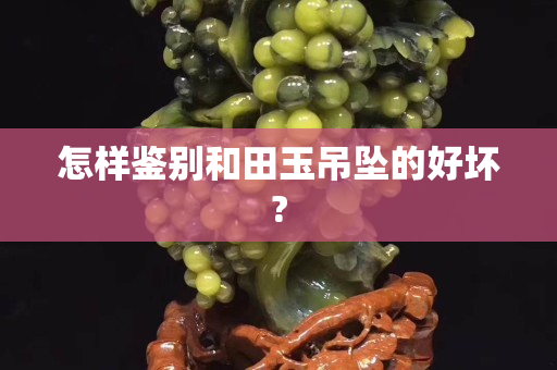 怎样鉴别和田玉吊坠的好坏?