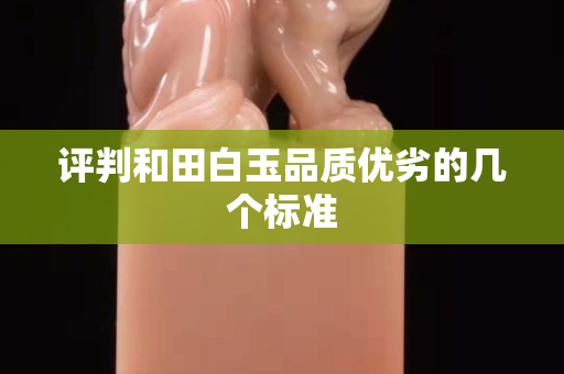 评判和田白玉品质优劣的几个标准