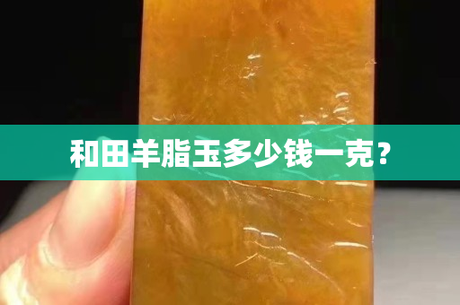 和田羊脂玉多少钱一克？