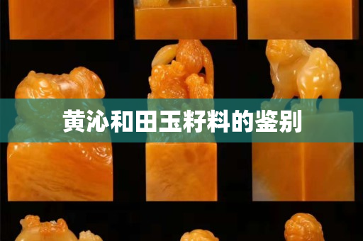 黄沁和田玉籽料的鉴别