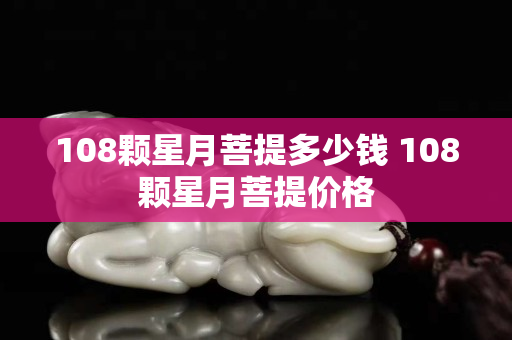 108颗星月菩提多少钱 108颗星月菩提价格