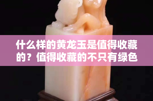 什么样的黄龙玉是值得收藏的？值得收藏的不只有绿色翡翠！