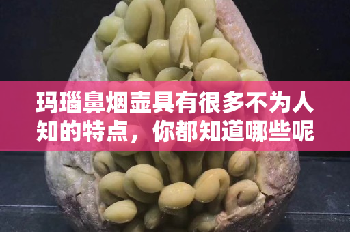 玛瑙鼻烟壶具有很多不为人知的特点，你都知道哪些呢？