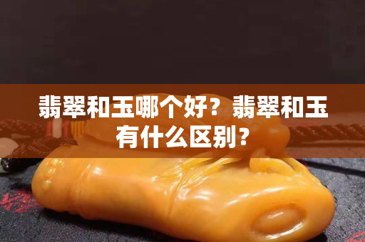 翡翠和玉哪个好？翡翠和玉有什么区别？