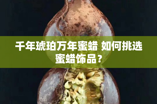 千年琥珀万年蜜蜡 如何挑选蜜蜡饰品？