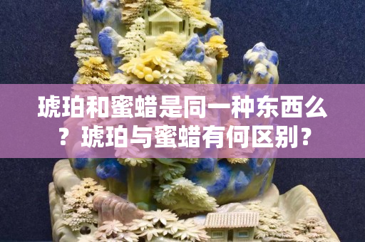 琥珀和蜜蜡是同一种东西么？琥珀与蜜蜡有何区别？