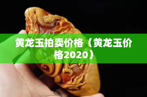 黄龙玉拍卖价格（黄龙玉价格2020）