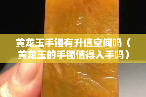 黄龙玉手镯有升值空间吗（黄龙玉的手镯值得入手吗）