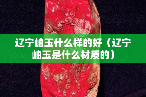 辽宁岫玉什么样的好（辽宁岫玉是什么材质的）