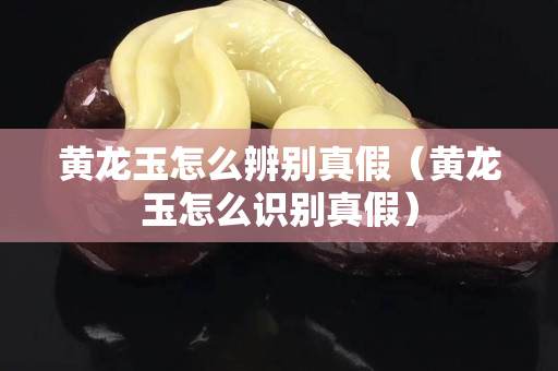 黄龙玉怎么辨别真假（黄龙玉怎么识别真假）