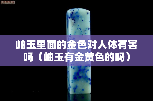 岫玉里面的金色对人体有害吗（岫玉有金黄色的吗）