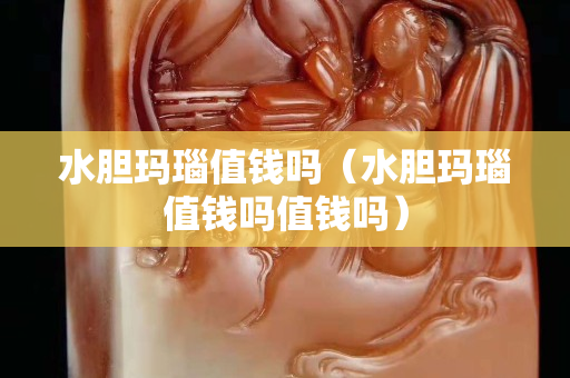 水胆玛瑙值钱吗（水胆玛瑙值钱吗值钱吗）