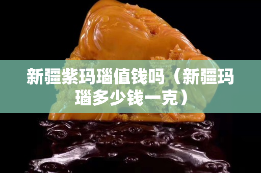 新疆紫玛瑙值钱吗（新疆玛瑙多少钱一克）