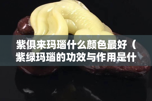 紫俱来玛瑙什么颜色最好（紫绿玛瑙的功效与作用是什么）