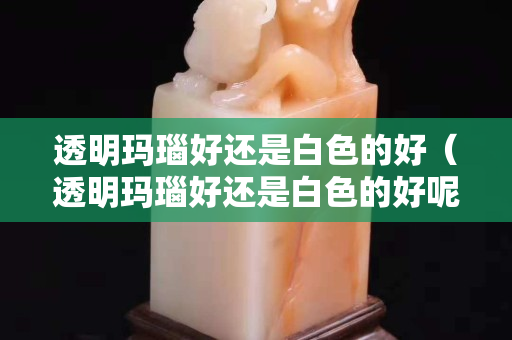 透明玛瑙好还是白色的好（透明玛瑙好还是白色的好呢）