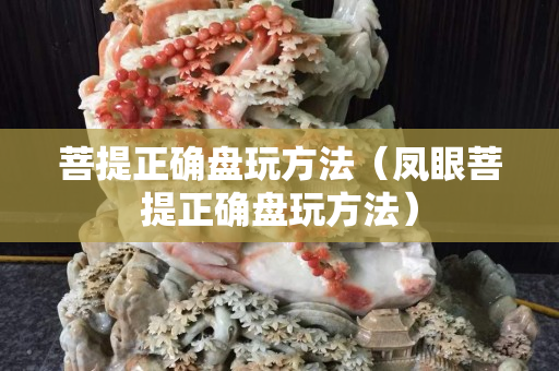 菩提正确盘玩方法（凤眼菩提正确盘玩方法）