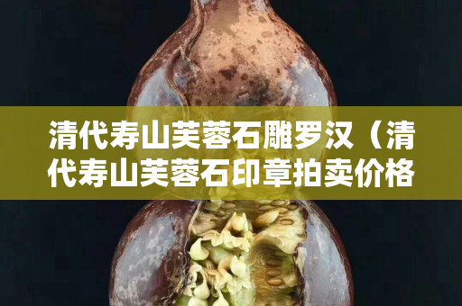 清代寿山芙蓉石雕罗汉（清代寿山芙蓉石印章拍卖价格）