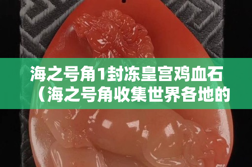 海之号角1封冻皇宫鸡血石（海之号角收集世界各地的鸡血石）