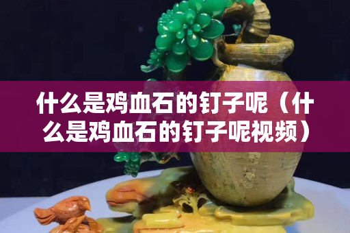 什么是鸡血石的钉子呢（什么是鸡血石的钉子呢视频）