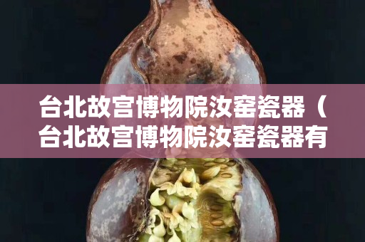 台北故宫博物院汝窑瓷器（台北故宫博物院汝窑瓷器有多少）