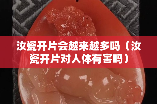 汝瓷开片会越来越多吗（汝瓷开片对人体有害吗）