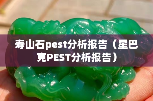 寿山石pest分析报告（星巴克PEST分析报告）