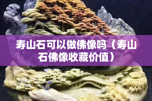 寿山石可以做佛像吗（寿山石佛像收藏价值）