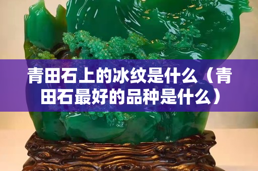 青田石上的冰纹是什么（青田石最好的品种是什么）