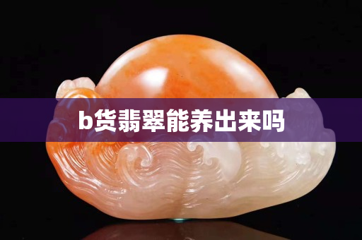 b货翡翠能养出来吗