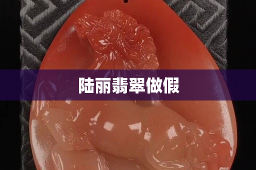 陆丽翡翠做假