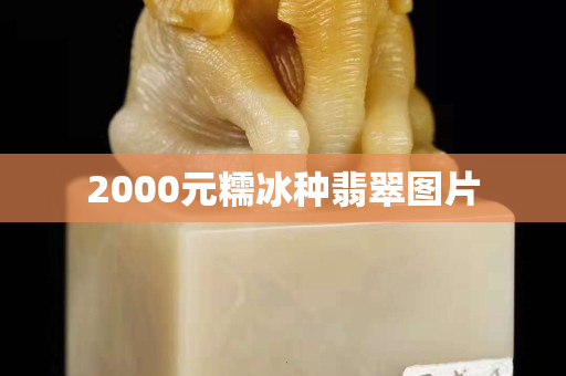 2000元糯冰种翡翠图片