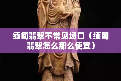 缅甸翡翠不常见场口（缅甸翡翠怎么那么便宜）