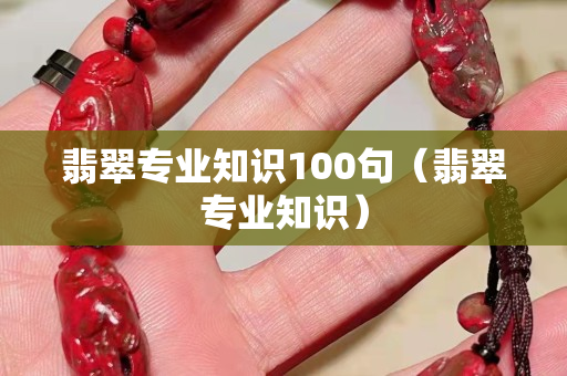 翡翠专业知识100句（翡翠专业知识）