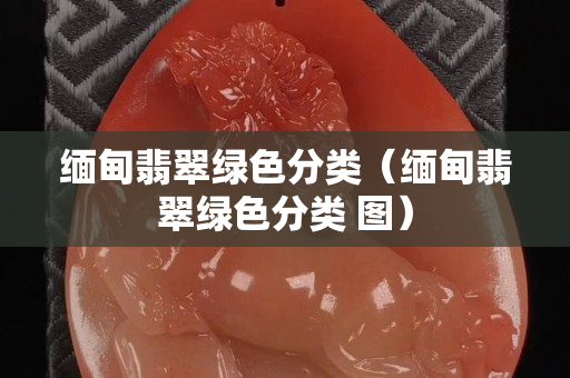 缅甸翡翠绿色分类（缅甸翡翠绿色分类 图）