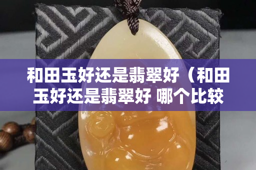 和田玉好还是翡翠好（和田玉好还是翡翠好 哪个比较贵一点啊）