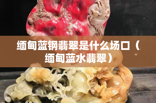 缅甸蓝钢翡翠是什么场口（缅甸蓝水翡翠）