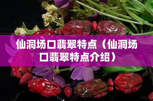 仙洞场口翡翠特点（仙洞场口翡翠特点介绍）